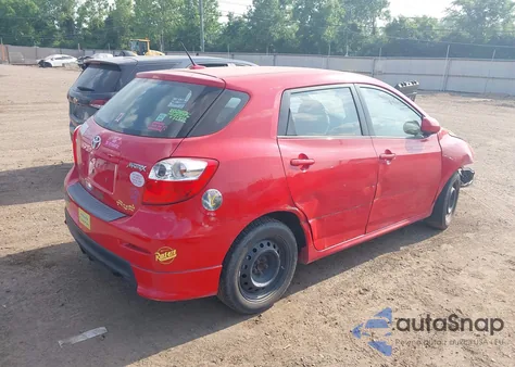 2010 Toyota Matrix from USA, damaged, VIN 2T1KU4EE9AC304055